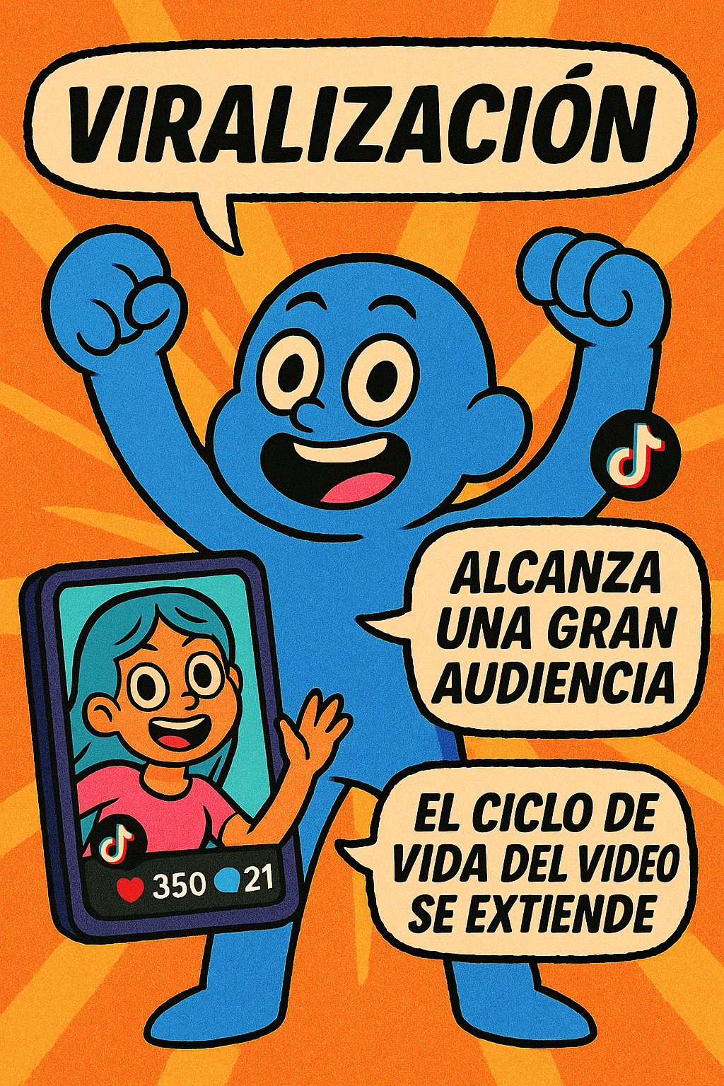 Algoritmo Instagram niño Gen-Z cósmico